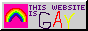'This website is gay' button!