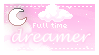 'Full Time Dreamer' Stamp!
