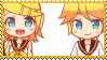 Len and Rin Vocaloid Stamp!
